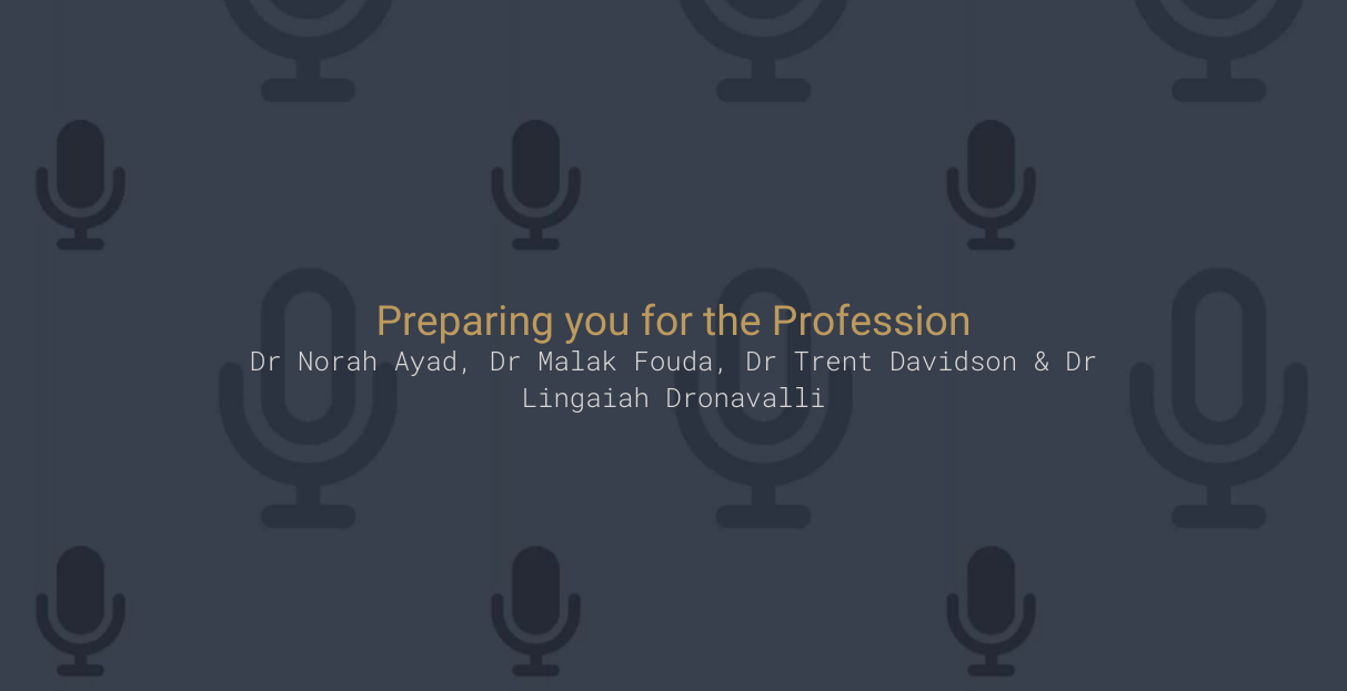 Preparing you for the Profession
